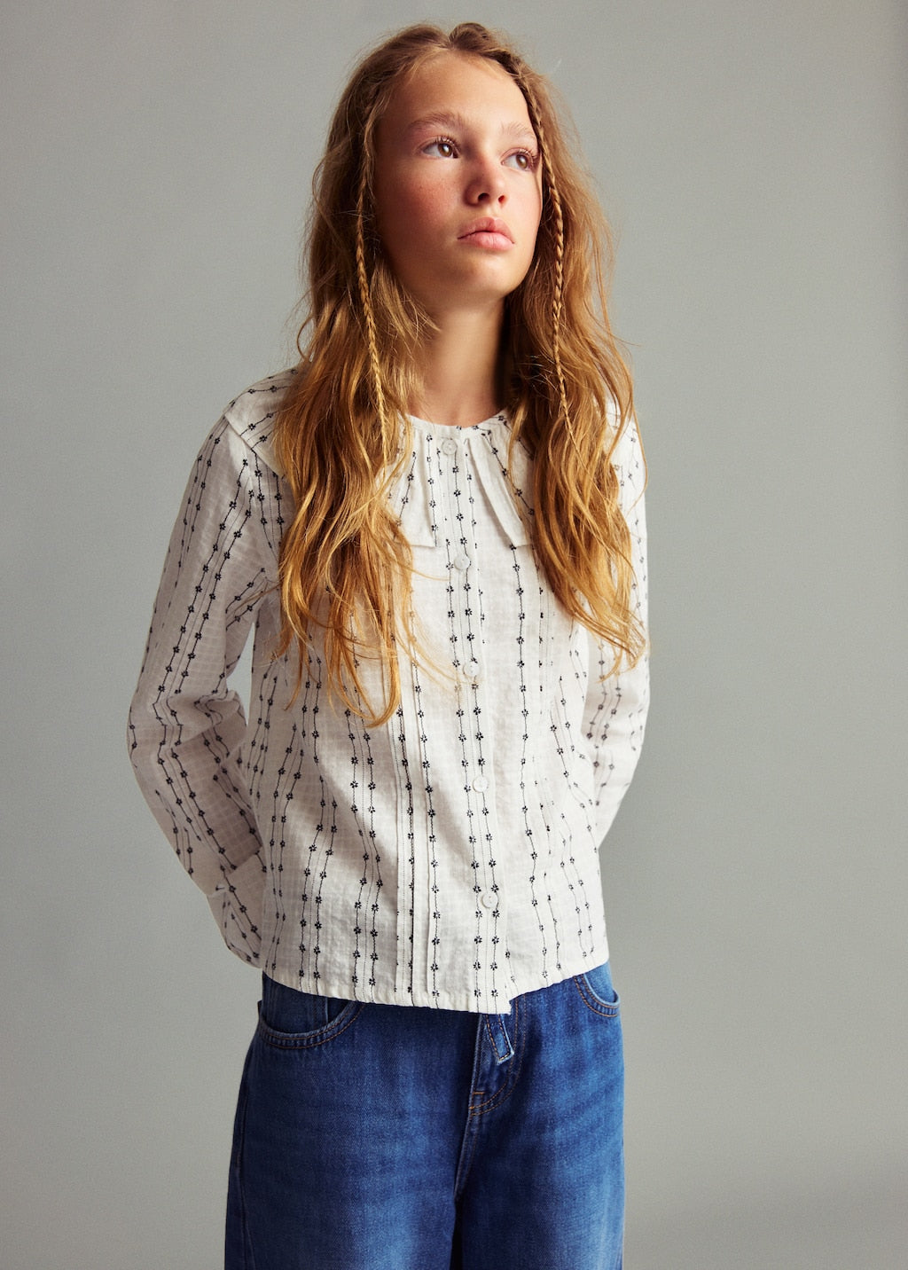 MANGO ROMA 17055151-05 MANGO KIDS GIRL BLOUSE