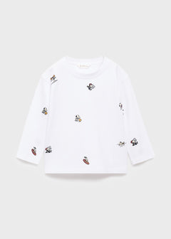 MANGO SNEMBRO 17055162-01 MANGO KIDS BABY BOY T-SHIRT LONG SLEEVE