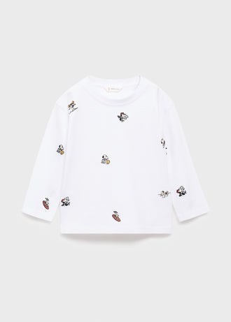MANGO SNEMBRO 17055162-01 MANGO KIDS BABY BOY T-SHIRT LONG SLEEVE