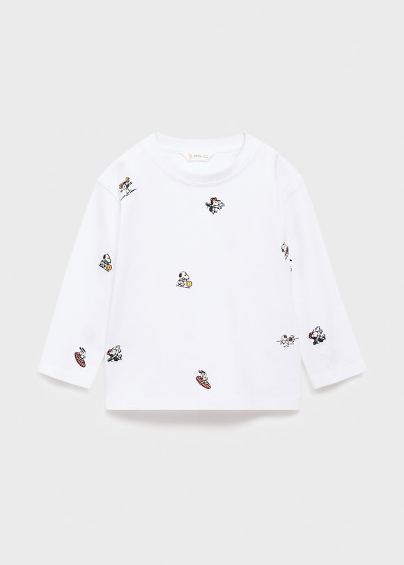 MANGO SNEMBRO 17055162-01 MANGO KIDS BABY BOY T-SHIRT LONG SLEEVE