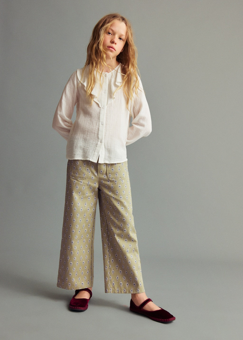 MANGO MENTASET 17055171-41 MANGO KIDS GIRL TROUSERS