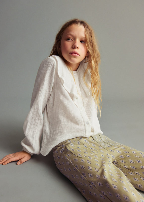 MANGO MENTASET 17055171-41 MANGO KIDS GIRL TROUSERS