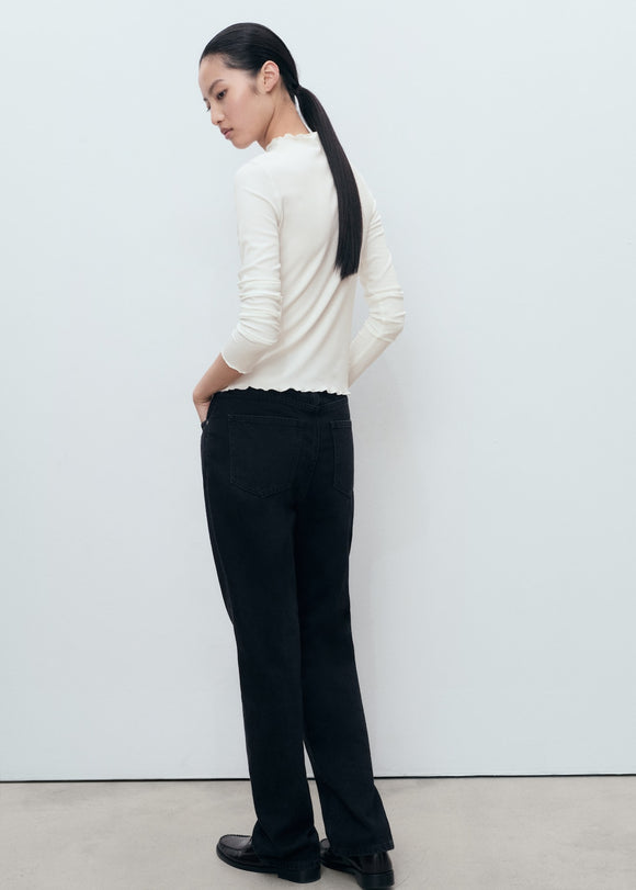 MANGO CURLIS 17055798-01 MANGO WOMEN T-SHIRT LONG SLEEVE