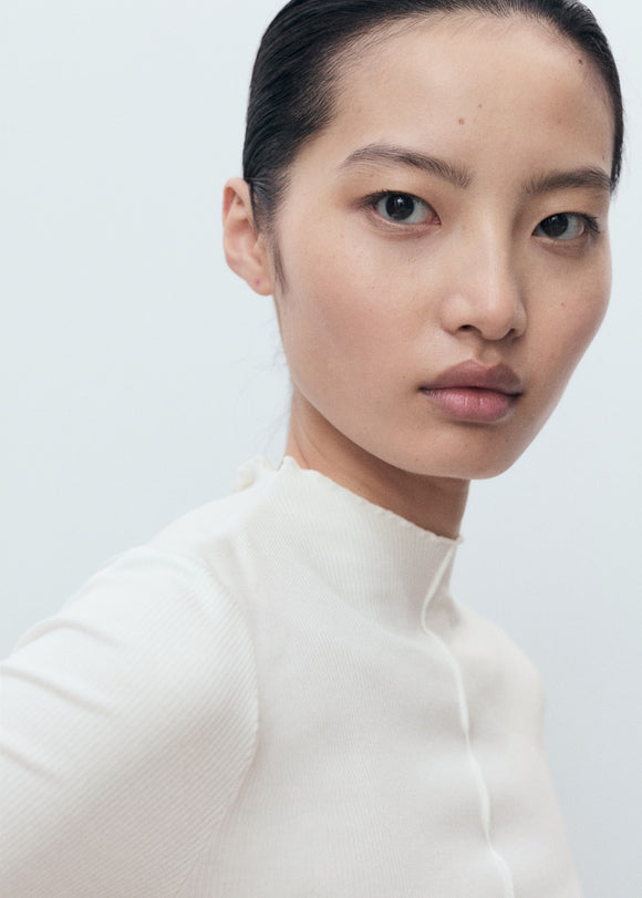 MANGO CURLIS 17055798-01 MANGO WOMEN T-SHIRT LONG SLEEVE