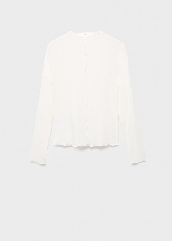 MANGO CURLIS 17055798-01 MANGO WOMEN T-SHIRT LONG SLEEVE