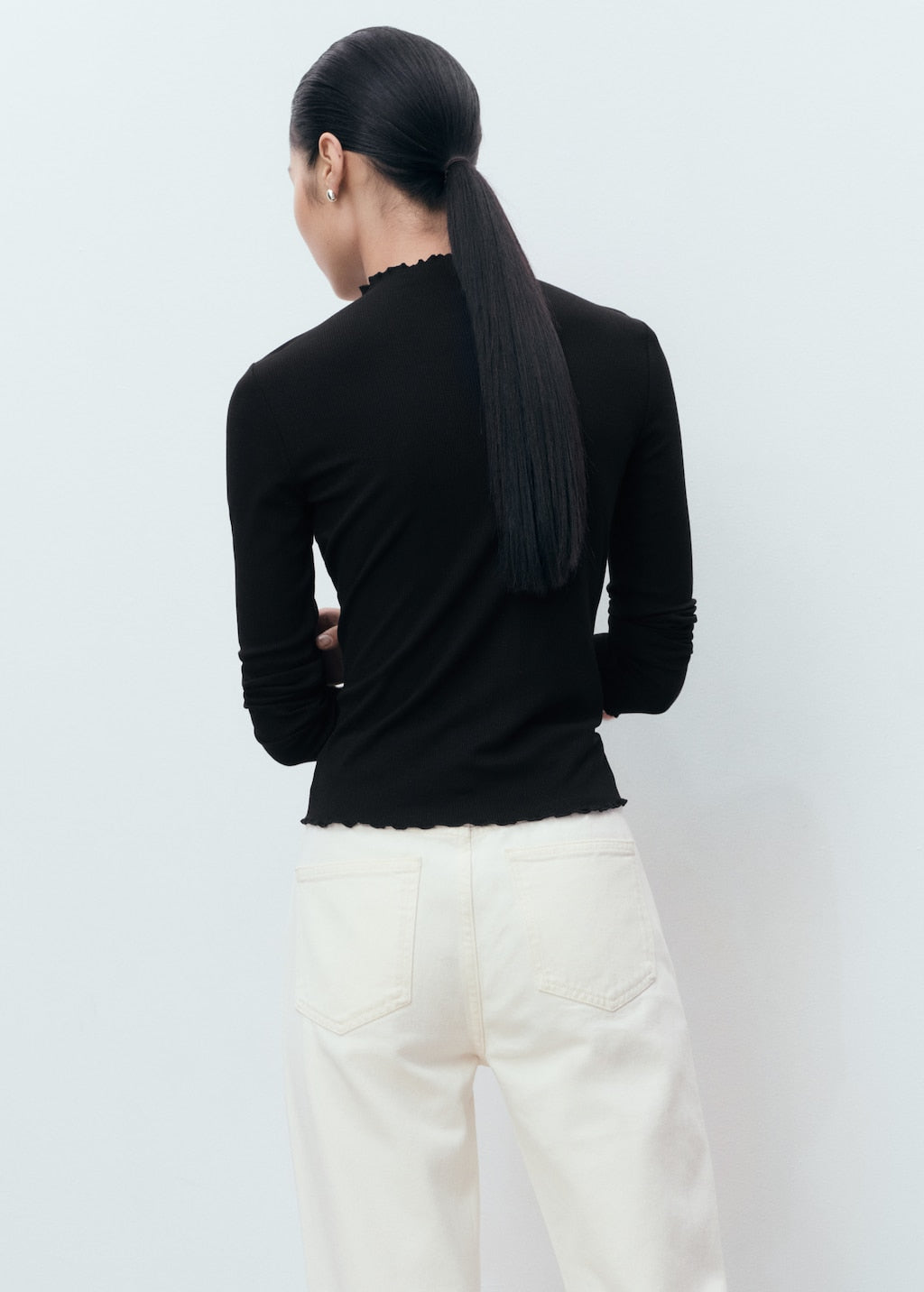 MANGO CURLIS 17055798-99 MANGO WOMEN T-SHIRT LONG SLEEVE