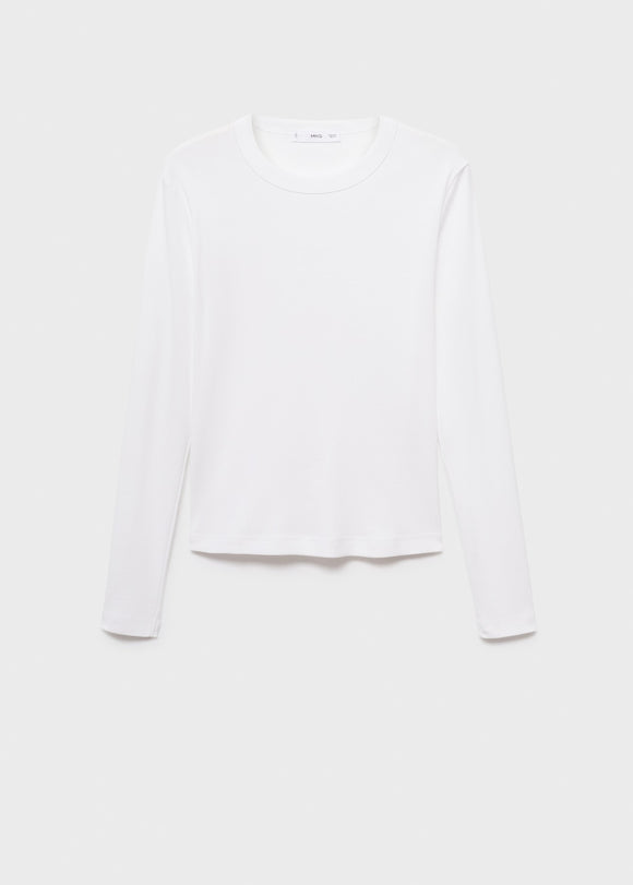 MANGO ENI 17055814-01 MANGO WOMEN T-SHIRT LONG SLEEVE