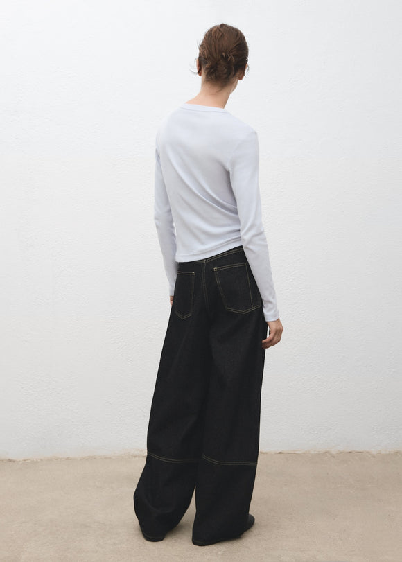 MANGO ENI 17055814-50 MANGO WOMEN T-SHIRT LONG SLEEVE