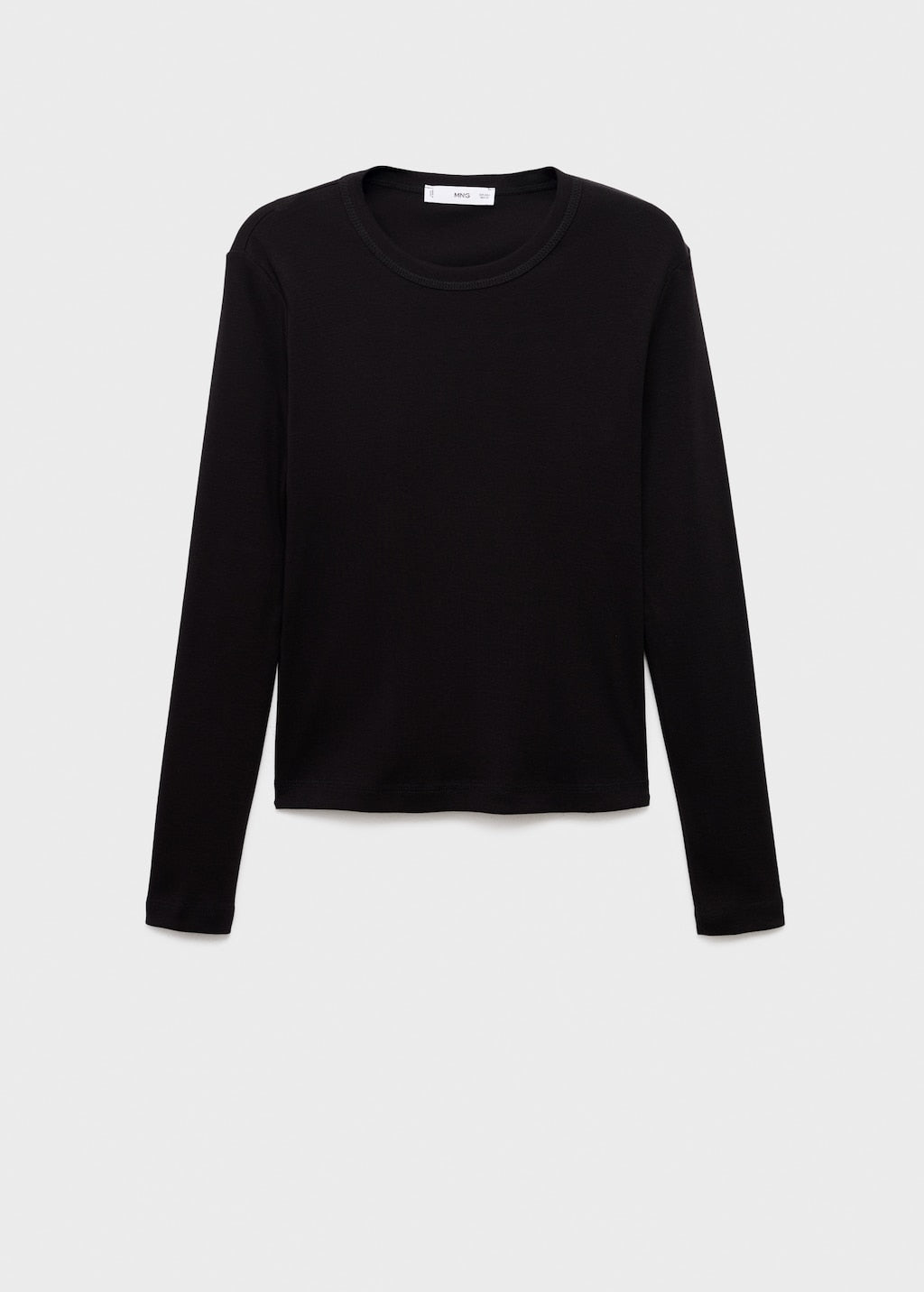 MANGO ENI 17055814-99 MANGO WOMEN T-SHIRT LONG SLEEVE