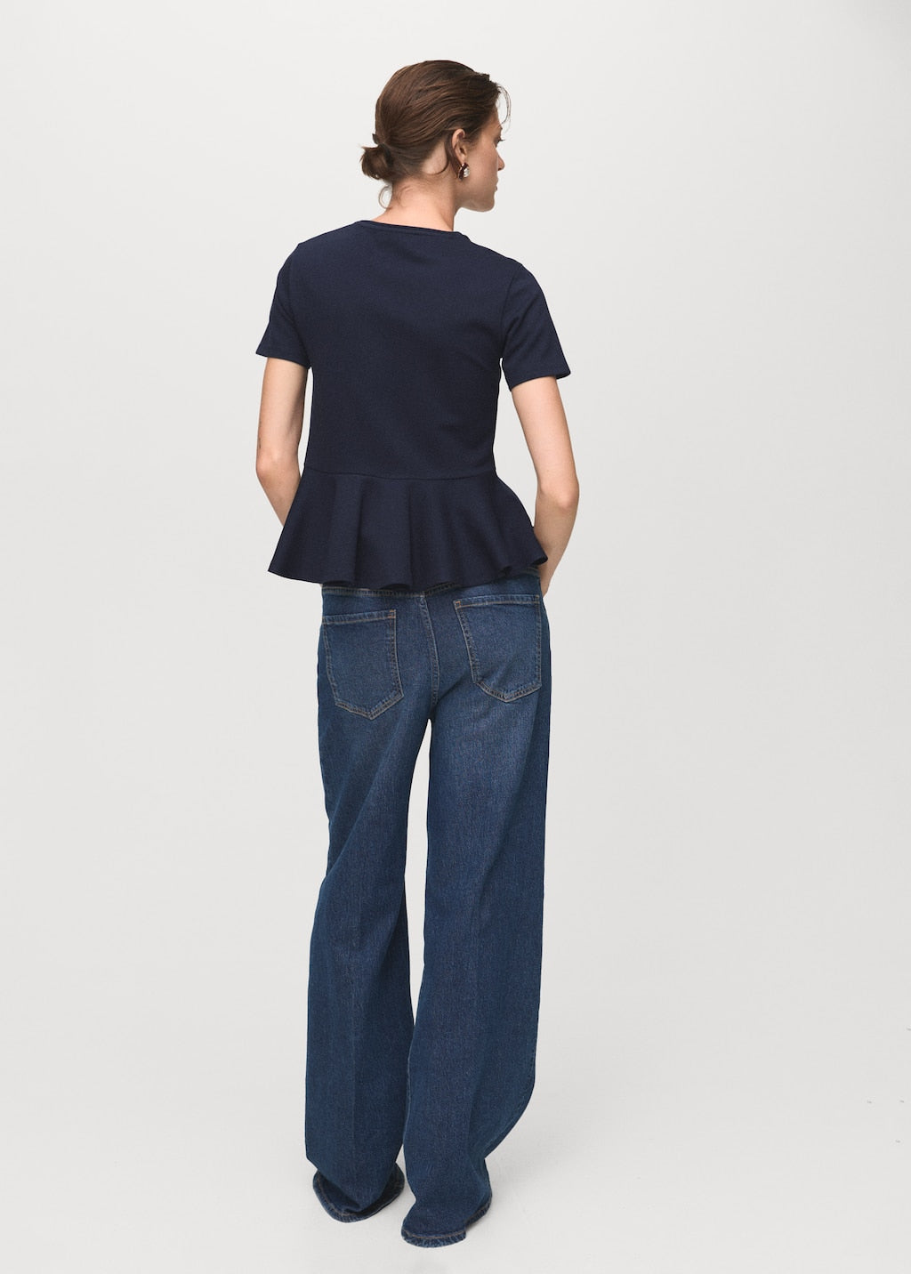 MANGO PEPLA 17055826-56 MANGO WOMEN T-SHIRT SHORT SLEEVE