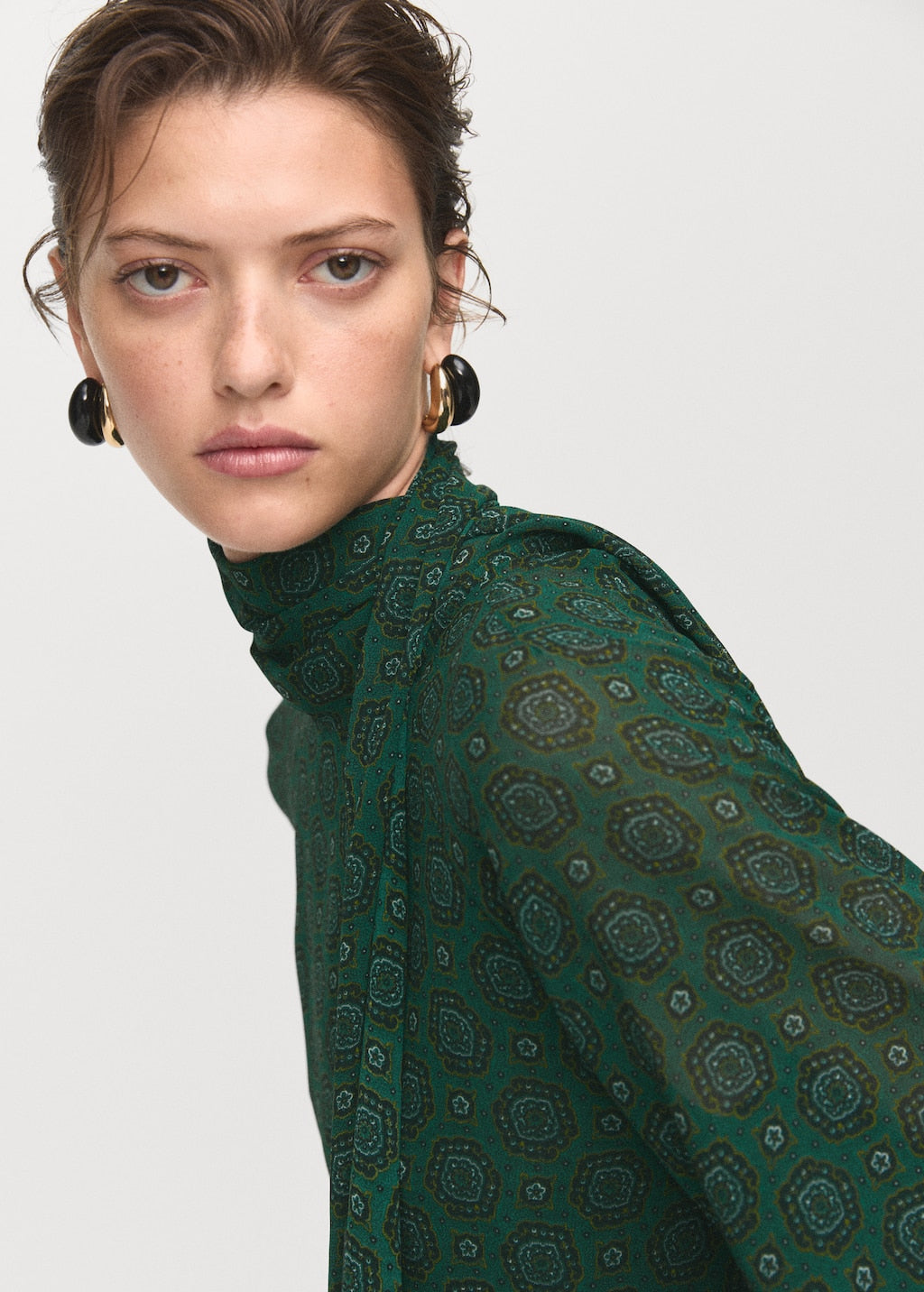 MANGO LUCIA 17055829-43 MANGO WOMEN BLOUSE