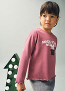 MANGO RABBIT 17056336-74 MANGO KIDS BABY GIRL T-SHIRT LONG SLEEVE-1