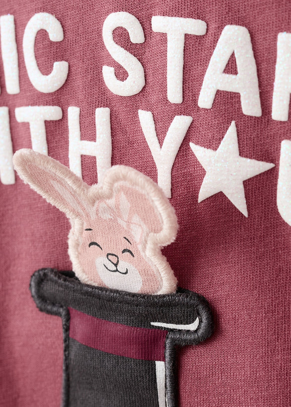 MANGO RABBIT 17056336-74 MANGO KIDS BABY GIRL T-SHIRT LONG SLEEVE