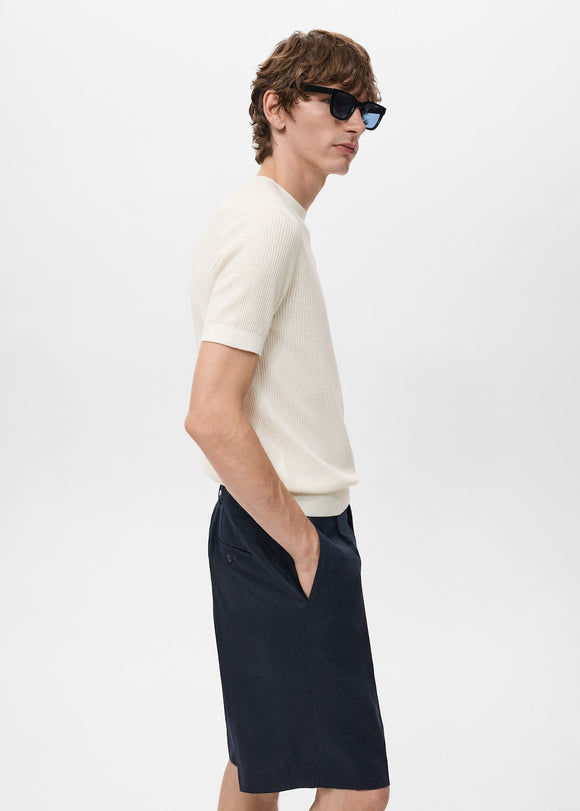 MANGO FLEWH-H 17057762-02 MANGO MAN T-SHIRT SHORT SLEEVE