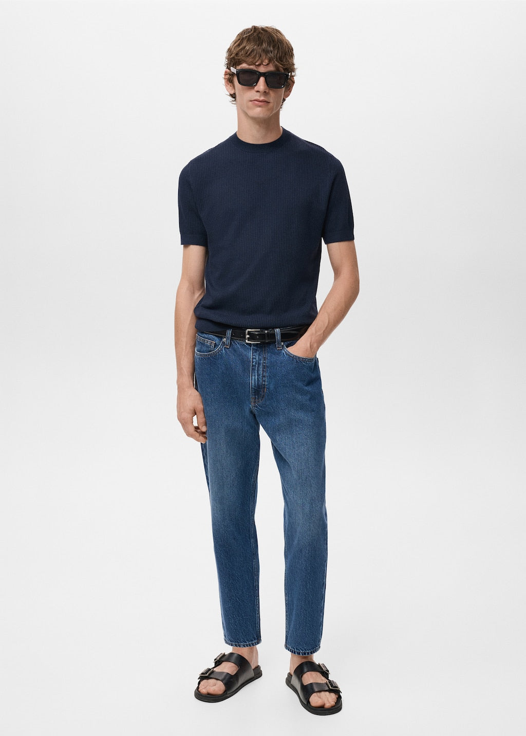 MANGO FLEWH-H 17057762-56 MANGO MAN T-SHIRT SHORT SLEEVE