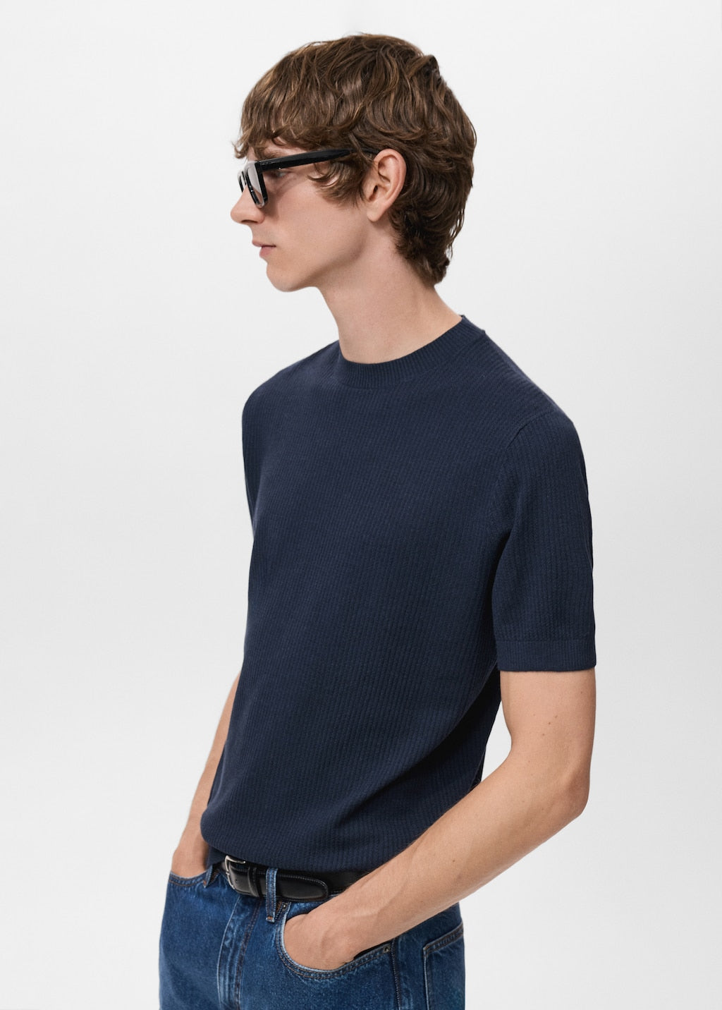 MANGO FLEWH-H 17057762-56 MANGO MAN T-SHIRT SHORT SLEEVE