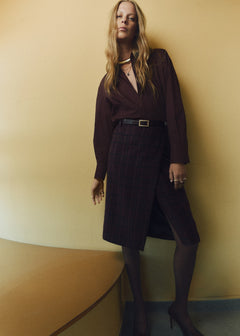 MANGO JAGUAR 17057801-30 MANGO WOMEN SHIRT LONG SLEEVE