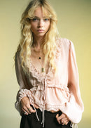 MANGO GLICINE 17057808-83 MANGO WOMEN BLOUSE-2