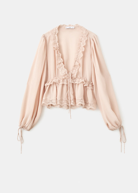 MANGO GLICINE 17057808-83 MANGO WOMEN BLOUSE