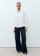 MANGO LINO 17061144-02 MANGO WOMEN SHIRT LONG SLEEVE-2