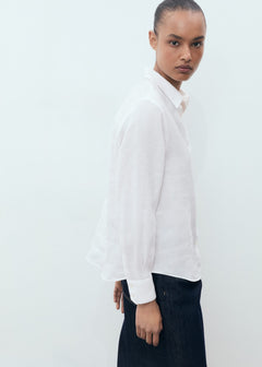 MANGO LINO 17061144-02 MANGO WOMEN SHIRT LONG SLEEVE