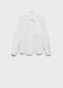 MANGO LINO 17061144-02 MANGO WOMEN SHIRT LONG SLEEVE-3