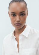 MANGO LINO 17061144-02 MANGO WOMEN SHIRT LONG SLEEVE-5