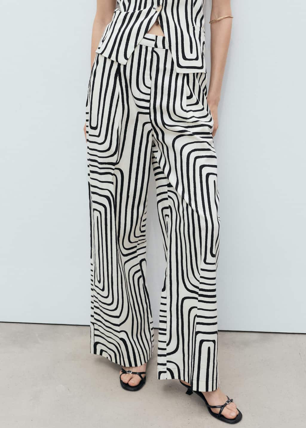 MANGO DOTY 17061155-05 MANGO WOMEN TROUSER