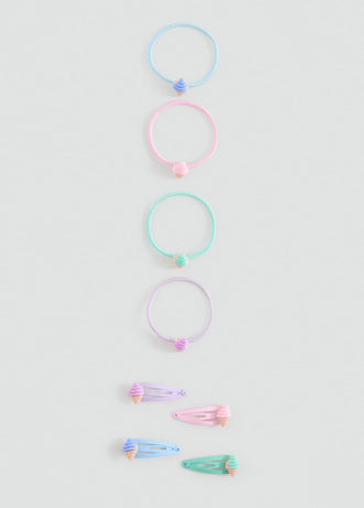 MANGO ICECREAM 17061157-85 MANGO KIDS GIRL HAIR CLIP