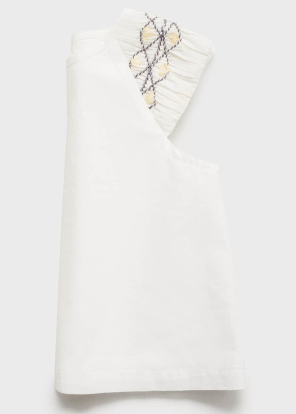 MANGO IRUN 17061170-02 MANGO KIDS NEW BORN BABY BLOUSE