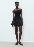 MANGO DONKEY 17061178-99 MANGO WOMEN DRESS KNEE LENGTH-2