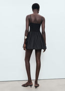 MANGO DONKEY 17061178-99 MANGO WOMEN DRESS KNEE LENGTH-7