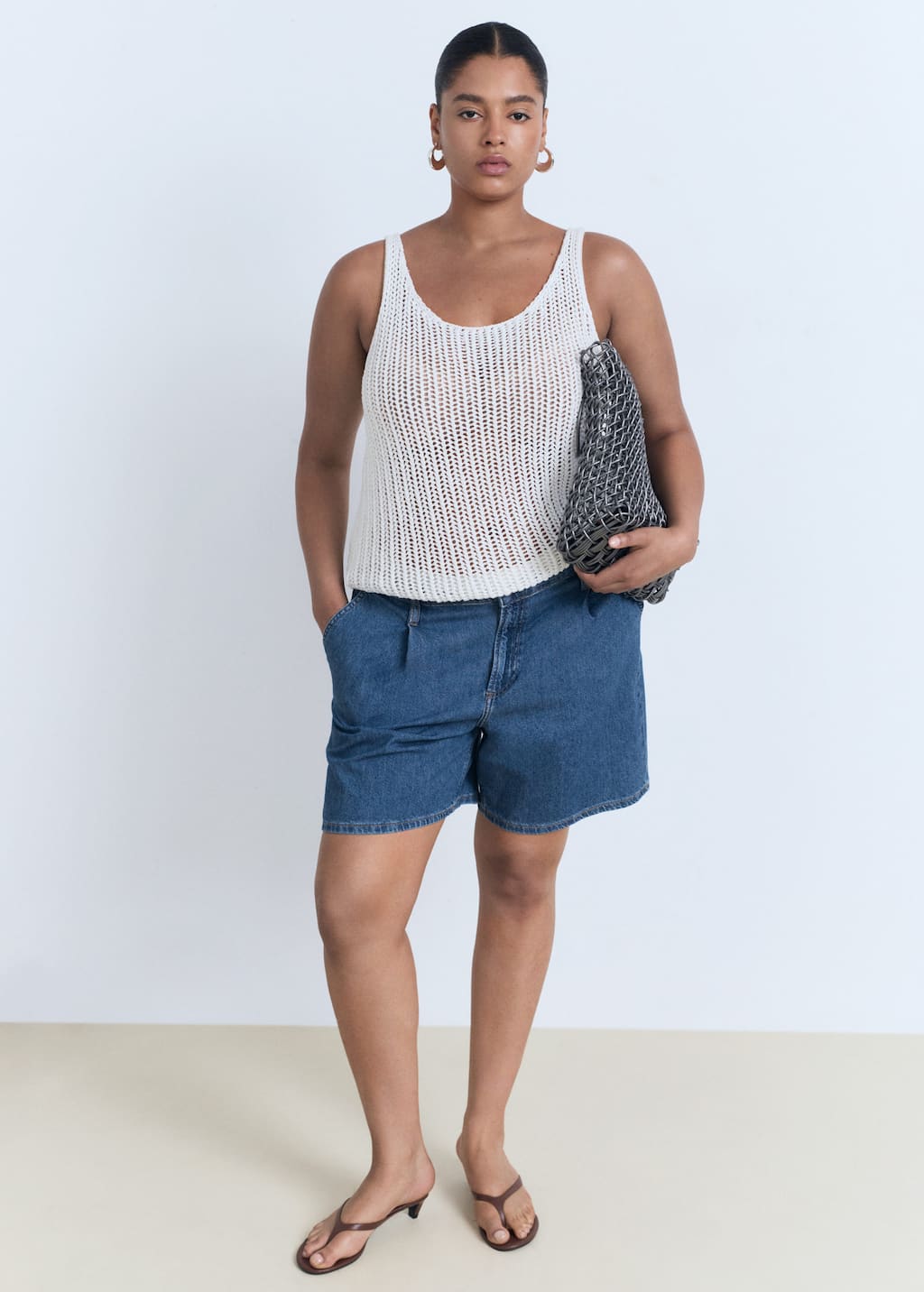 MANGO MARINA 17061208-TM MANGO WOMEN SHORT