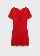 MANGO FORADADA 17061217-70 MANGO WOMEN DRESS KNEE LENGTH-3