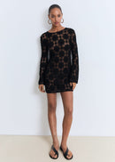 MANGO CRANKY 17061236-99 MANGO WOMEN DRESS KNEE LENGTH-2