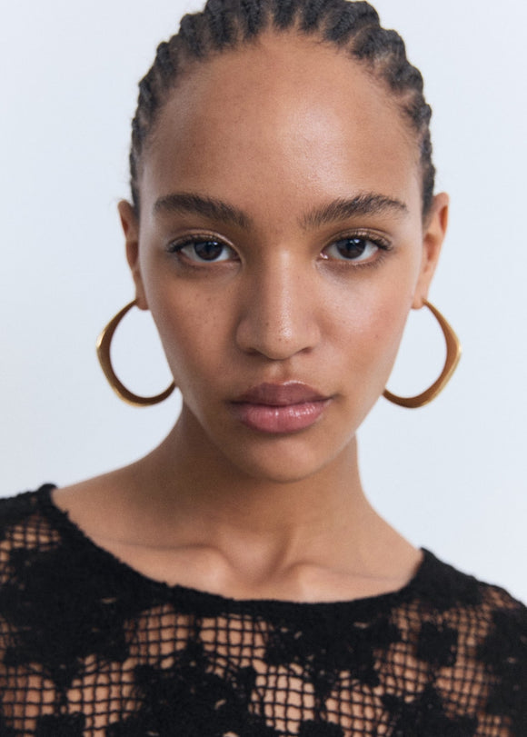 MANGO CRANKY 17061236-99 MANGO WOMEN DRESS KNEE LENGTH