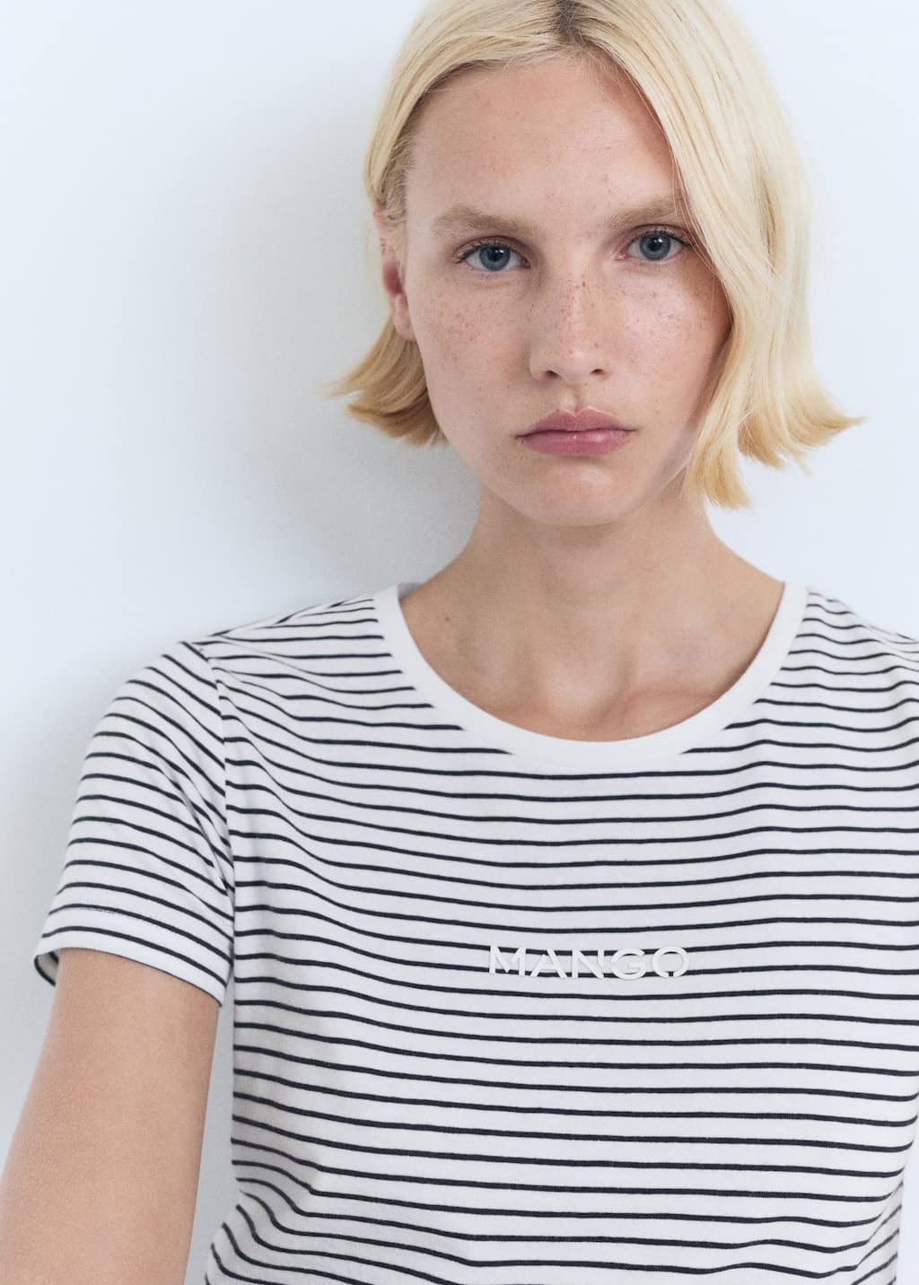 MANGO MANGORA-H 17061242-56 MANGO WOMEN T-SHIRT SHORT SLEEVE