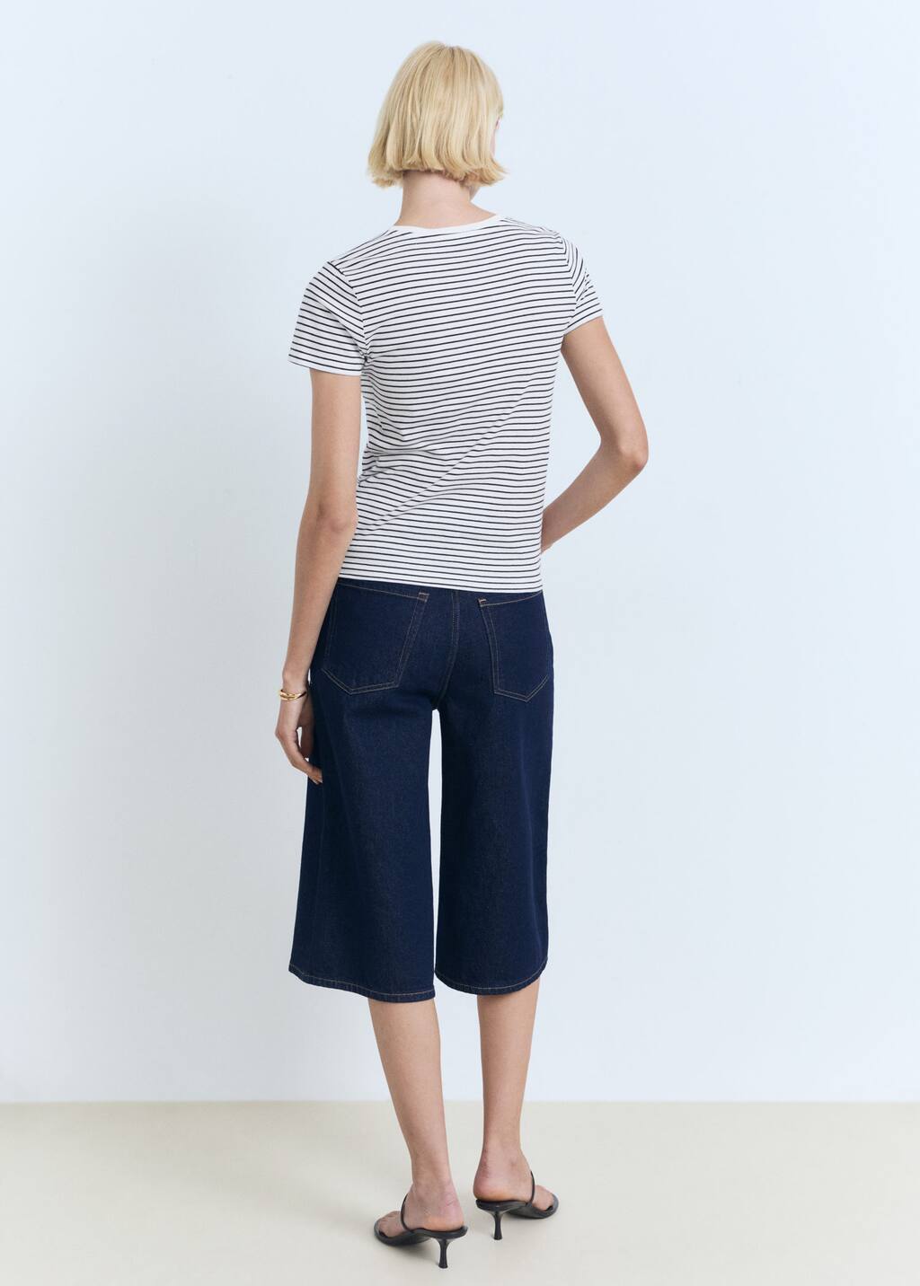 MANGO MANGORA-H 17061242-56 MANGO WOMEN T-SHIRT SHORT SLEEVE