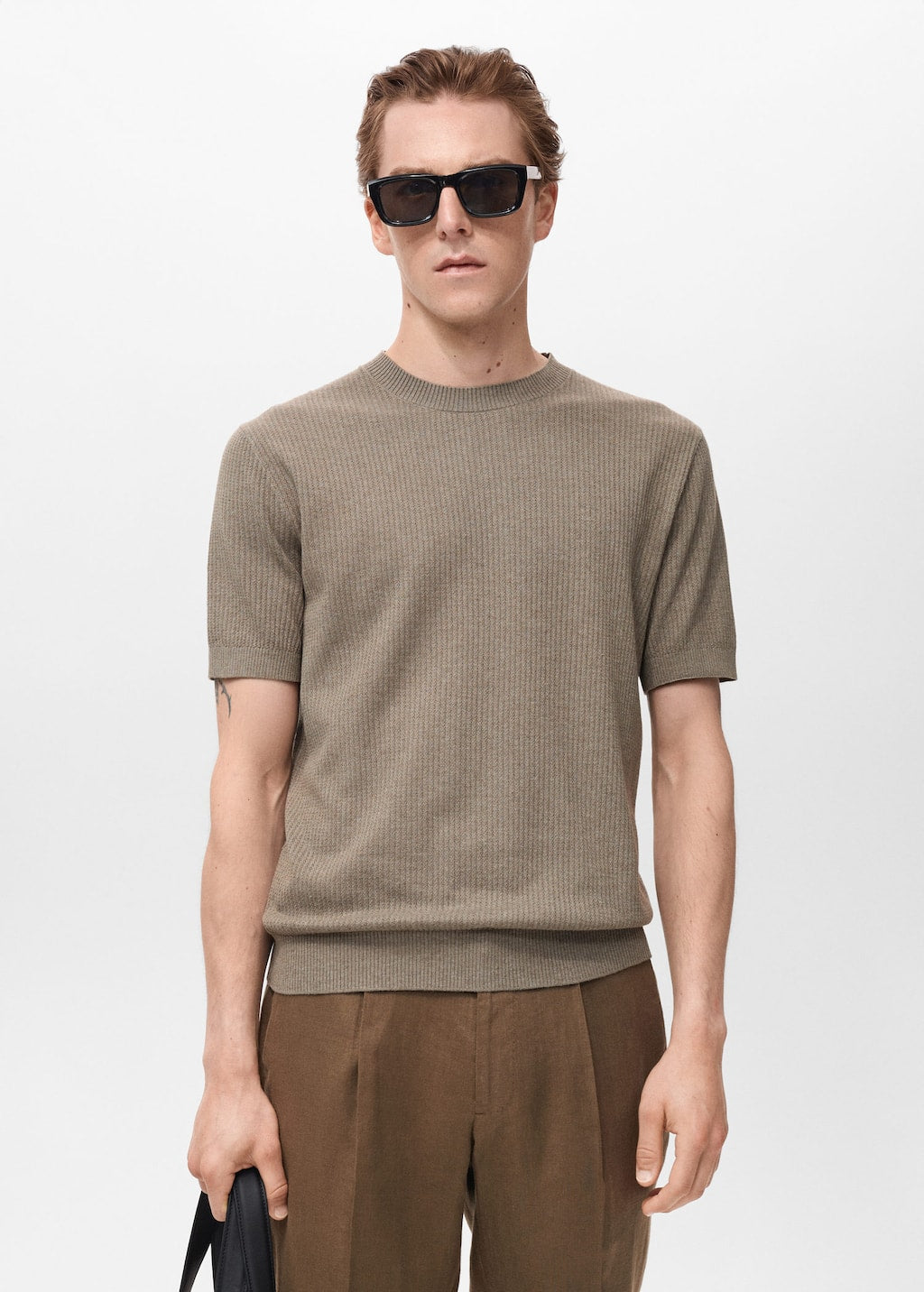 MANGO FLEW 17061243-39 MANGO MAN T-SHIRT SHORT SLEEVE