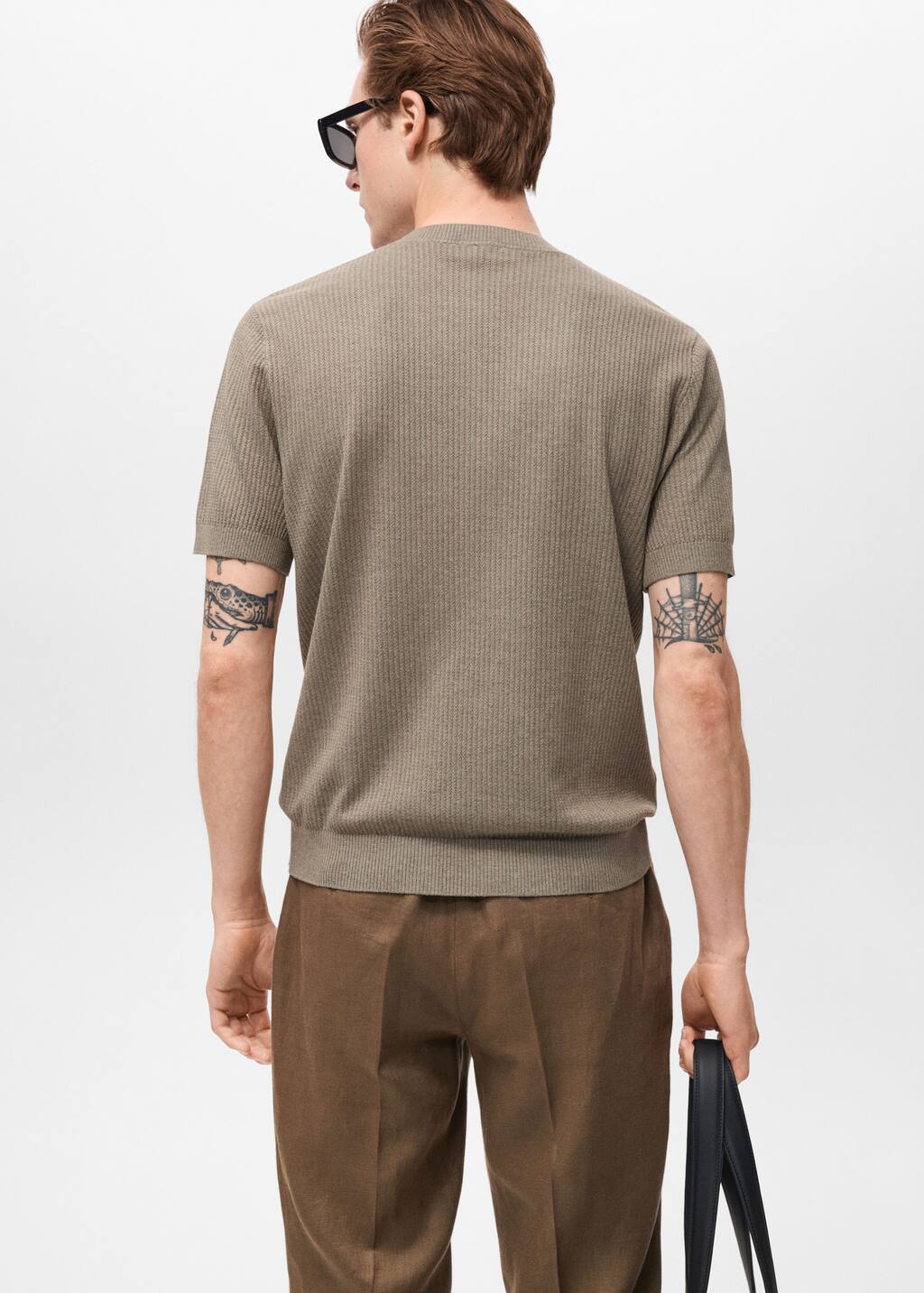 MANGO FLEW 17061243-39 MANGO MAN T-SHIRT SHORT SLEEVE