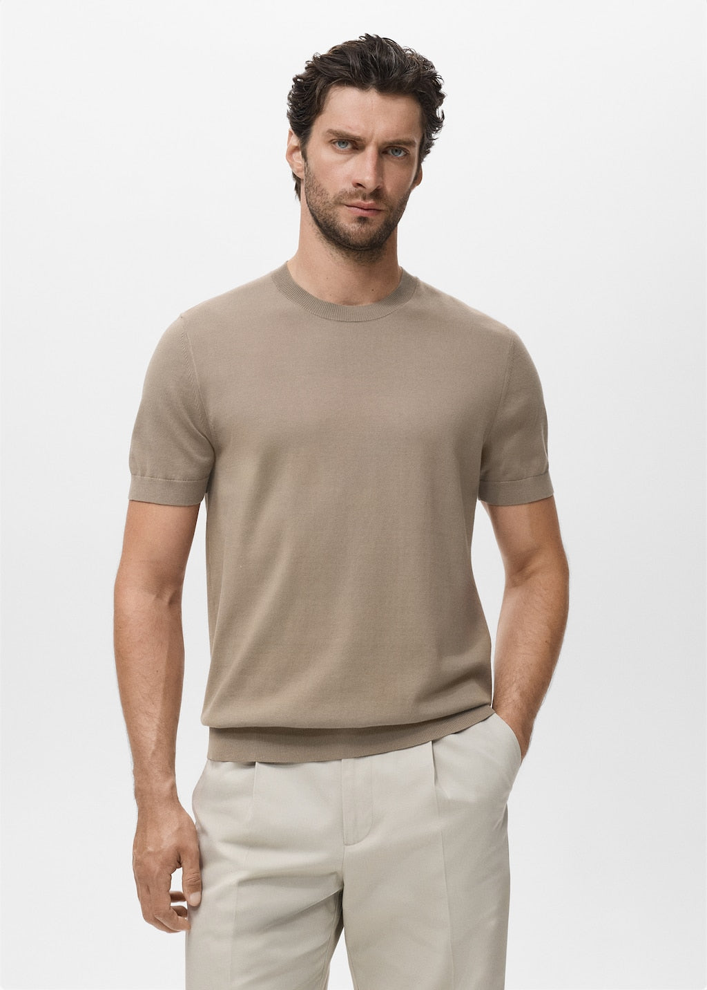 MANGO ARRAONA 17061245-35 MANGO MAN T-SHIRT SHORT SLEEVE