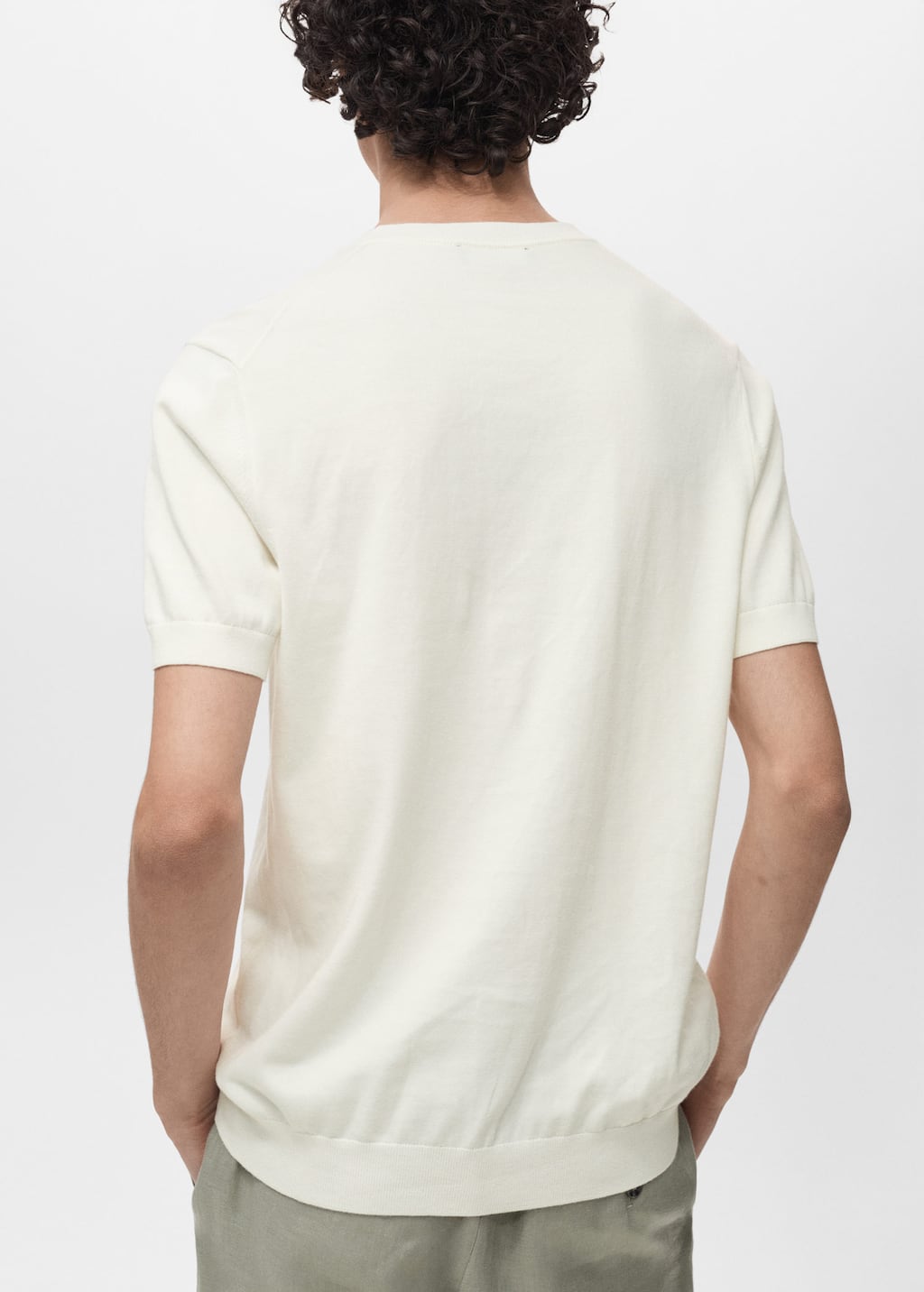 MANGO ARRAONA 17061245-02 MANGO MAN T-SHIRT SHORT SLEEVE
