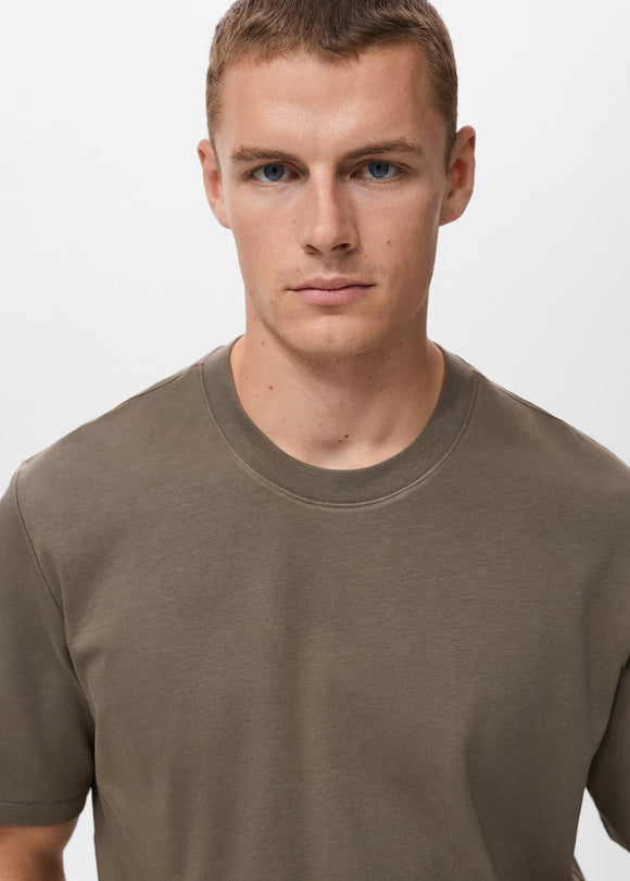 MANGO KIMI 17061279-35 MANGO MAN T-SHIRT SHORT SLEEVE