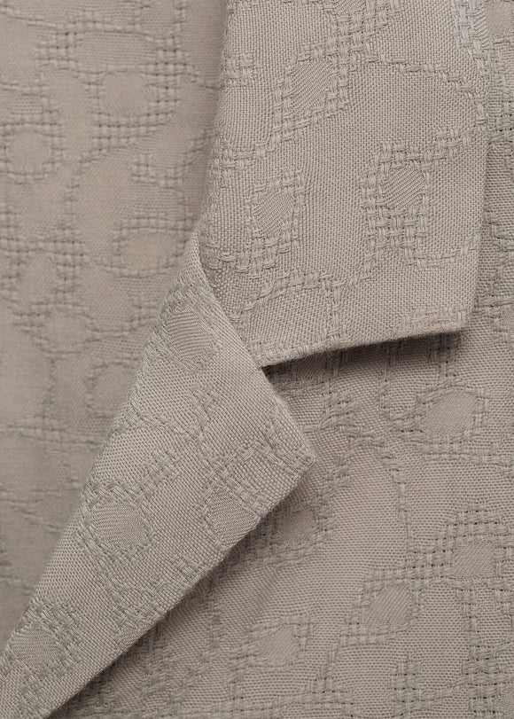 MANGO BORDADA 17061285-37 MANGO MAN SHIRT SHORT SLEEVE