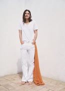 MANGO CHALSPIC 17061516-01 MANGO WOMEN T-SHIRT SHORT SLEEVE-2