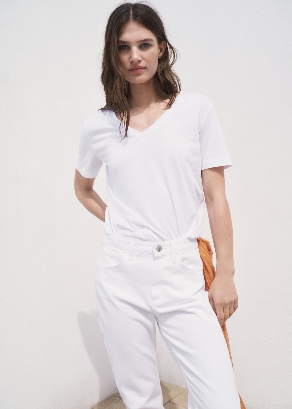 MANGO CHALSPIC 17061516-01 MANGO WOMEN T-SHIRT SHORT SLEEVE