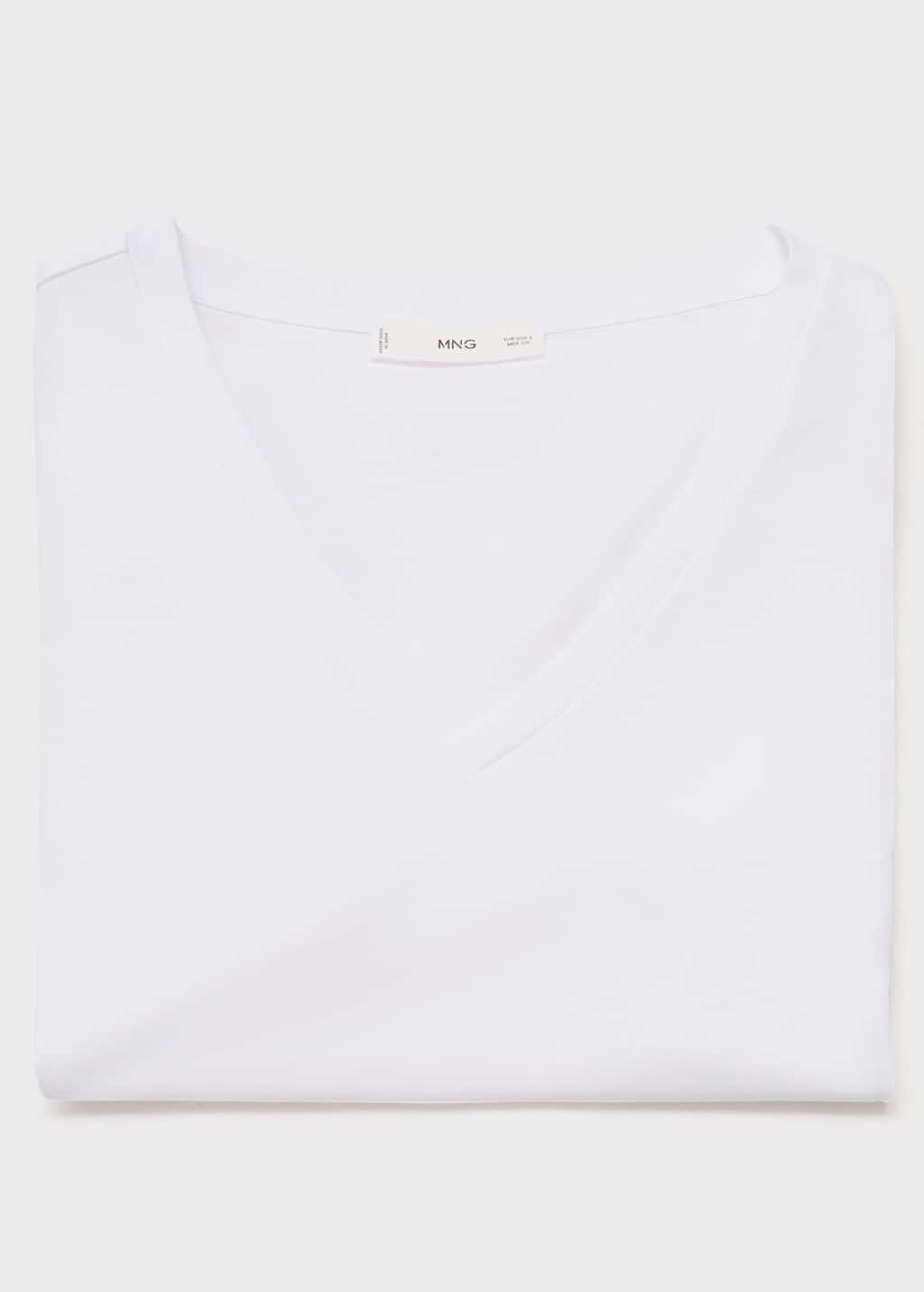 MANGO CHALSPIC 17061516-01 MANGO WOMEN T-SHIRT SHORT SLEEVE