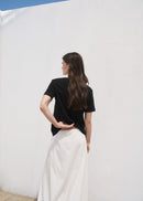 MANGO CHALSPIC 17061516-99 MANGO WOMEN T-SHIRT SHORT SLEEVE-10