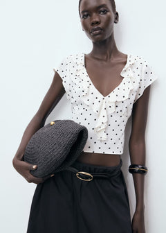 MANGO KENDAL 17062897-02 MANGO WOMEN BLOUSE