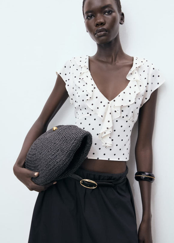 MANGO KENDAL 17062897-02 MANGO WOMEN BLOUSE